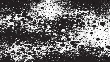 Black Gritty and grunge Monochrome Overlay Texture on White Background for backgrounds grunge texture effect and designs, grunge black and white texture effect for background vector