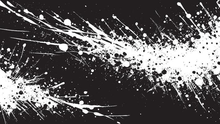 Black Gritty and grunge Monochrome Overlay Texture on White Background for backgrounds grunge texture effect and designs, grunge black and white texture effect for background