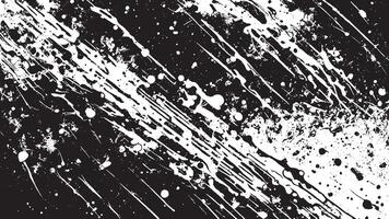 Black Gritty and grunge Monochrome Overlay Texture on White Background for backgrounds grunge texture effect and designs, grunge black and white texture effect for background vector