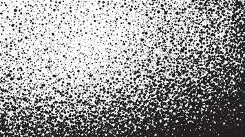 Black Gritty and grunge Monochrome Overlay Texture on White Background for backgrounds grunge texture effect and designs, grunge black and white texture effect for background vector