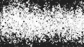 Black Gritty and grunge Monochrome Overlay Texture on White Background for backgrounds grunge texture effect and designs, grunge black and white texture effect for background vector