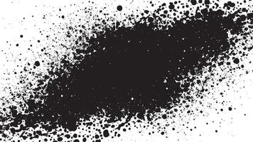 Black Grungy and gritty Monochrome Overlay Texture on White Background for grunge background and grungy texture effect, grunge gritty template texture for background vector