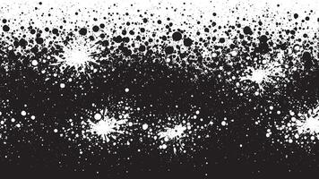 Black Grungy and gritty Monochrome Overlay Texture on White Background for grunge background and grungy texture effect, grunge gritty template texture for background vector