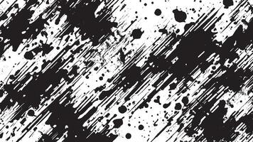 Black Grungy and gritty Monochrome Overlay Texture on White Background for grunge background and grungy texture effect, grunge gritty template texture for background vector