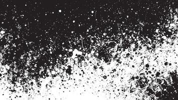 Black Grungy and gritty Monochrome Overlay Texture on White Background for grunge background and grungy texture effect, grunge gritty template texture for background vector