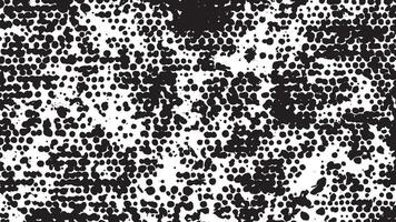 Black Grungy and gritty Monochrome Overlay Texture on White Background for grunge background and grungy texture effect, grunge gritty template texture for background vector