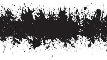 Black Grungy and gritty Monochrome Overlay Texture on White Background for grunge background and grungy texture effect, grunge gritty template texture for background vector