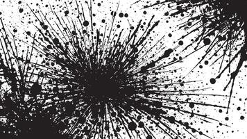 Black Grungy and gritty Monochrome Overlay Texture on White Background for grunge background and grungy texture effect, grunge gritty template texture for background vector