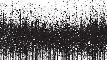 Black Grungy and gritty Monochrome Overlay Texture on White Background for grunge background and grungy texture effect, grunge gritty template texture for background vector