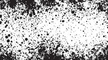 Black Grungy and gritty Monochrome Overlay Texture on White Background for grunge background and grungy texture effect, grunge gritty template texture for background vector