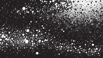 Black Grungy and gritty Monochrome Overlay Texture on White Background for grunge background and grungy texture effect, grunge gritty template texture for background vector