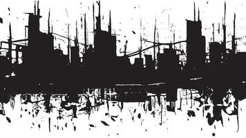 Monochrome Gritty Texture on White Background for Textures and background, grunge and gritty effect texture of background vector