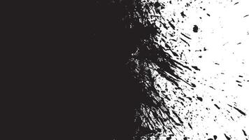 Black grungy Gritty Texture Illustration on White Background for backgrounds and textures, black overlay monochrome texture on white background vector
