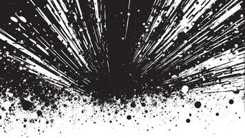 Black grungy Gritty Texture Illustration on White Background for backgrounds and textures, black overlay monochrome texture on white background vector