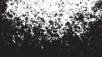 Black grungy Gritty Texture Illustration on White Background for backgrounds and textures, black overlay monochrome texture on white background vector