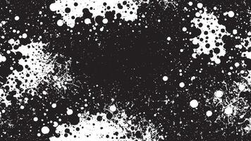 Black grungy Gritty Texture Illustration on White Background for backgrounds and textures, black overlay monochrome texture on white background vector