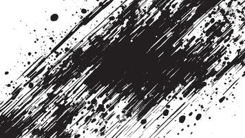 Monochrome Black Gritty and grunge Texture for Backgrounds and Textures vector