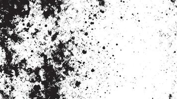 Detailed Black Grungy Texture on White Background for Backgrounds,overlay monochrome black grunge texture on white background for backgrounds and textures vector
