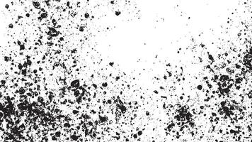 Black Gritty Overlay Texture on White Background for Backgrounds, black and white grunge effect texture for backgrounds and overlays vector