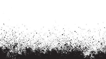 Black Gritty Overlay Texture on White Background for Backgrounds, black and white grunge effect texture for backgrounds and overlays vector