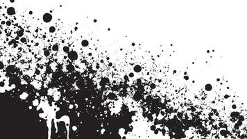 Black Gritty Overlay Texture on White Background for Backgrounds, black and white grunge effect texture for backgrounds and overlays vector