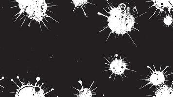 Black Gritty Overlay Texture on White Background for Backgrounds, black and white grunge effect texture for backgrounds and overlays vector