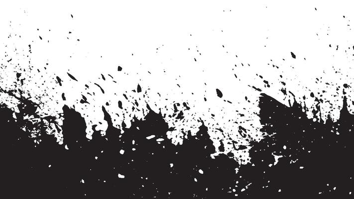 Black Gritty Overlay Texture on White Background for Backgrounds, black and white grunge effect texture for backgrounds and overlays