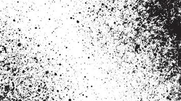 Black Gritty Overlay Texture on White Background for Backgrounds, black and white grunge effect texture for backgrounds and overlays vector