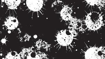 Black Gritty Overlay Texture on White Background for Backgrounds, black and white grunge effect texture for backgrounds and overlays vector