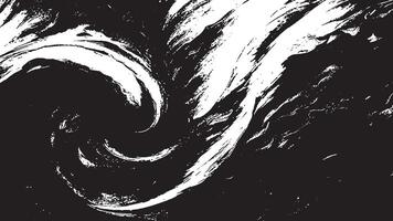 black monochrome grunge texture overlay on white background for backgrounds and textures and overlay, grunge brush stroke, destressed grunge. vector