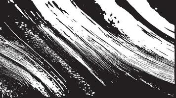 black monochrome grunge texture overlay on white background for backgrounds and textures and overlay, grunge brush stroke, destressed grunge. vector