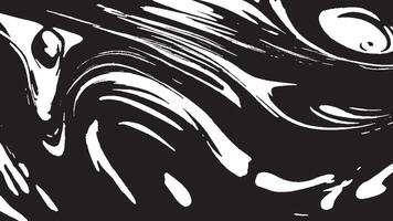 black monochrome grunge texture overlay on white background for backgrounds and textures and overlay, grunge brush stroke, destressed grunge. vector