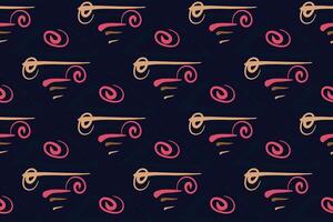 African clash seamless pattern in ethnic tribal style. Can be printed and used as wrapping paper, wallpaper, textile, fabric, apparel, etc. vector
