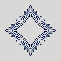 vinatage frame. Vintage . Floral element for designs of monograms, invitations, frames, menus, labels and websites. vector