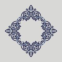 vinatage frame. Vintage . Floral element for designs of monograms, invitations, frames, menus, labels and websites. vector