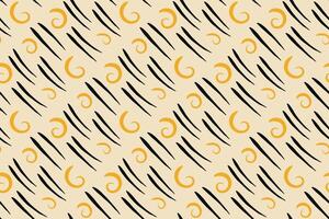 Ethnic handmade ornament, seamless pattern for your design vector
