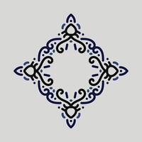 vinatage frame. Vintage . Floral element for designs of monograms, invitations, frames, menus, labels and websites. vector