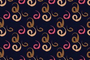 African clash seamless pattern in ethnic tribal style. Can be printed and used as wrapping paper, wallpaper, textile, fabric, apparel, etc. vector