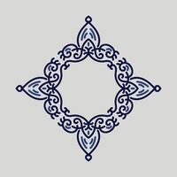 vinatage frame. Vintage . Floral element for designs of monograms, invitations, frames, menus, labels and websites. vector