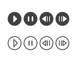 Hamburger menu icon, buttons for website, UI navigation, mobile app, presentation. design elements and user Interface icons. vector