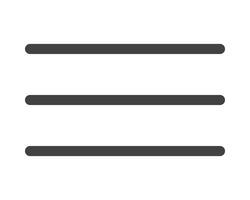 Hamburger menu icon, buttons for website, UI navigation, mobile app, presentation. design elements and user Interface icons. vector