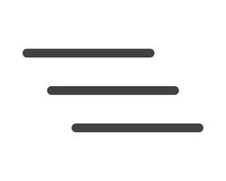Hamburger menu icon, buttons for website, UI navigation, mobile app, presentation. design elements and user Interface icons. vector