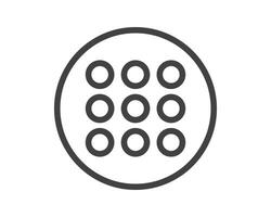 Hamburger menu icon, buttons for website, UI navigation, mobile app, presentation. design elements and user Interface icons. vector