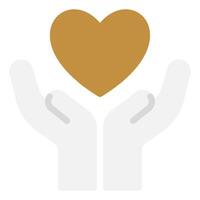 Blessings icon flat style vector