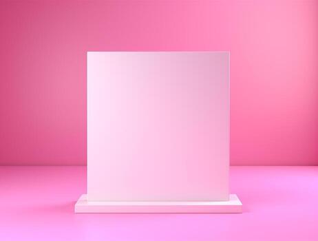Blank computer display with luxury background for mockup generate photo
