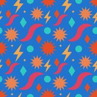 A seamless pattern is a repeating design with no visible borders or interruptions, creating a continuous, infinite look when tiled. vector