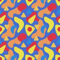 A seamless pattern is a repeating design with no visible borders or interruptions, creating a continuous, infinite look when tiled. vector