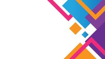 Abstract background with colorful triangles. Abstract background design in modern style vector