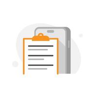 Terms conditions, privacy policy, member consent and agreement in mobile app concept illustration flat design. simple modern graphic element for ui, infographic, icon vector
