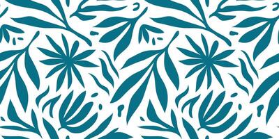 Hand drawn minimal abstract organic shapes pattern. Collage contemporary print. Fashionable template for design. vector